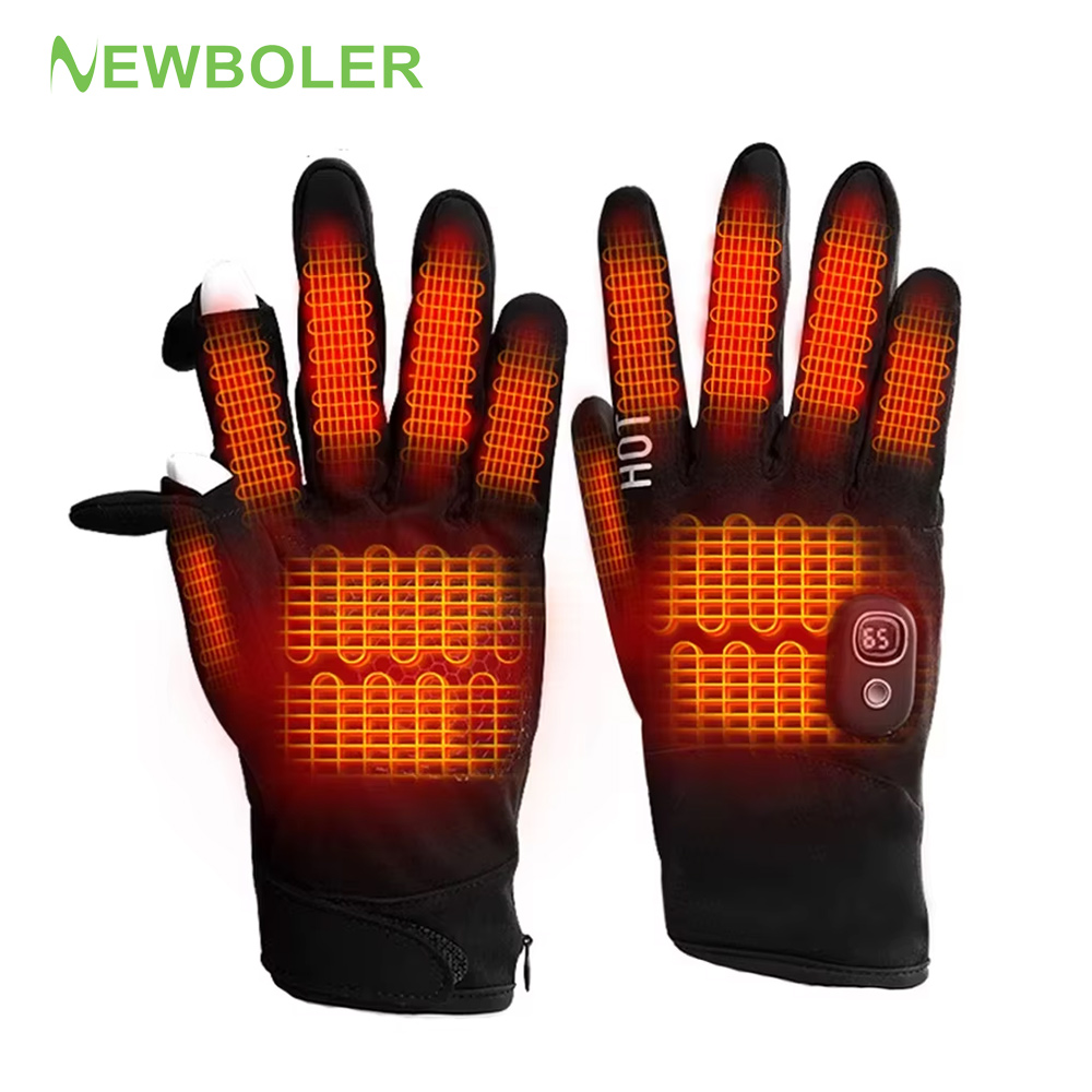 Ski Glove Waterproof - 冬用ヒートグローブ 男女兼用 防水 防風 防寒グローブ スノーボード